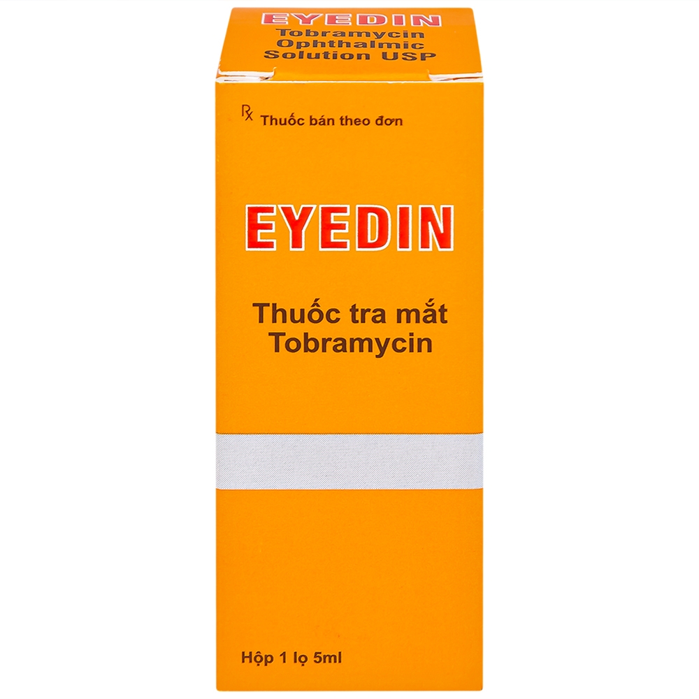 Hình ảnh Thuốc tra mắt Eyedin Makcur điều trị nhiểm khuẩn mắt (5ml)