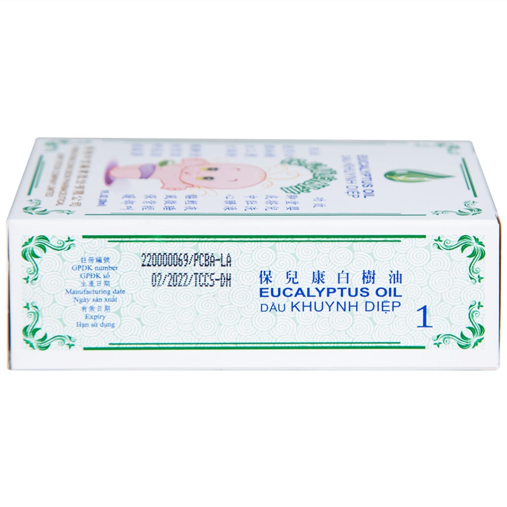 Hình ảnh Dầu Khuynh Diệp Eucalyptus Oil Hong Kong Zung Seon hỗ trợ điều trị cảm cúm, nghẹt mũi, đau bụng, giữ ấm (30ml)
