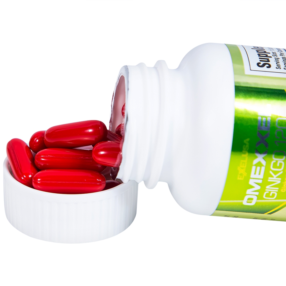 Hình ảnh Viên uống Omexxel Ginkgo 120 OMEXXEL hỗ trợ tăng cường tuần hoàn máu não, tốt cho tim mạch (60 viên)