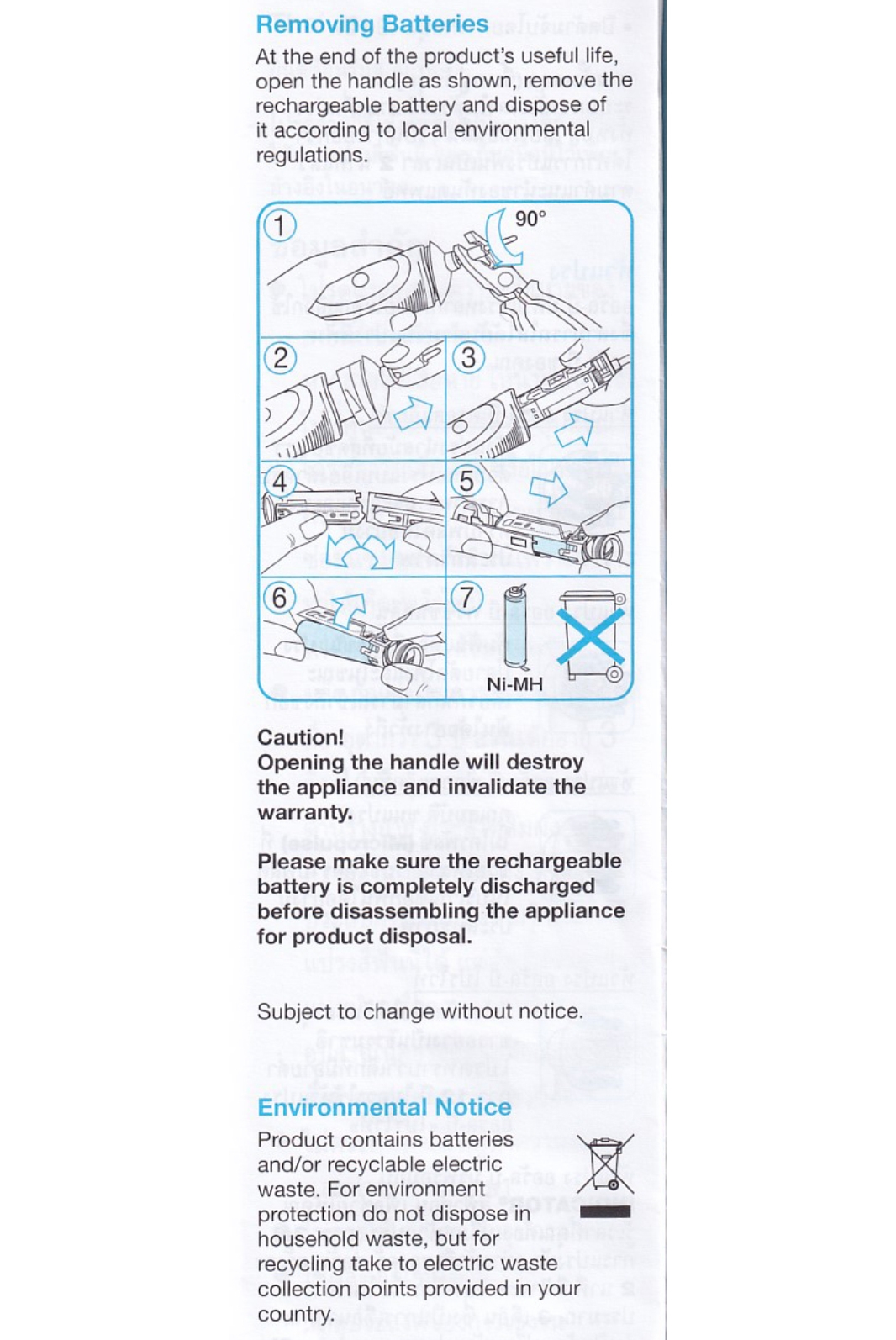 Hình ảnh Bàn chải đánh răng điện Oral-B Vitality Crossaction Blue làm sạch mảng bám trên răng