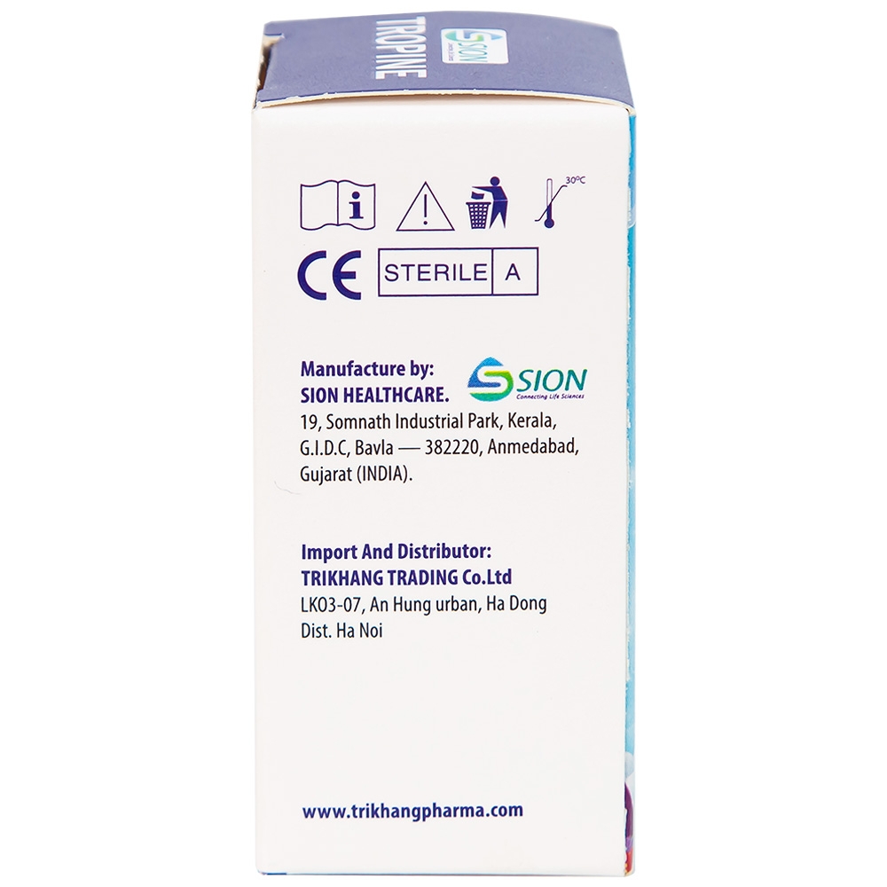 Hình ảnh Dung dịch nhãn khoa Tropine SION kiểm soát và làm chậm sự tiến triển của bệnh cận thị ở trẻ em (10ml)