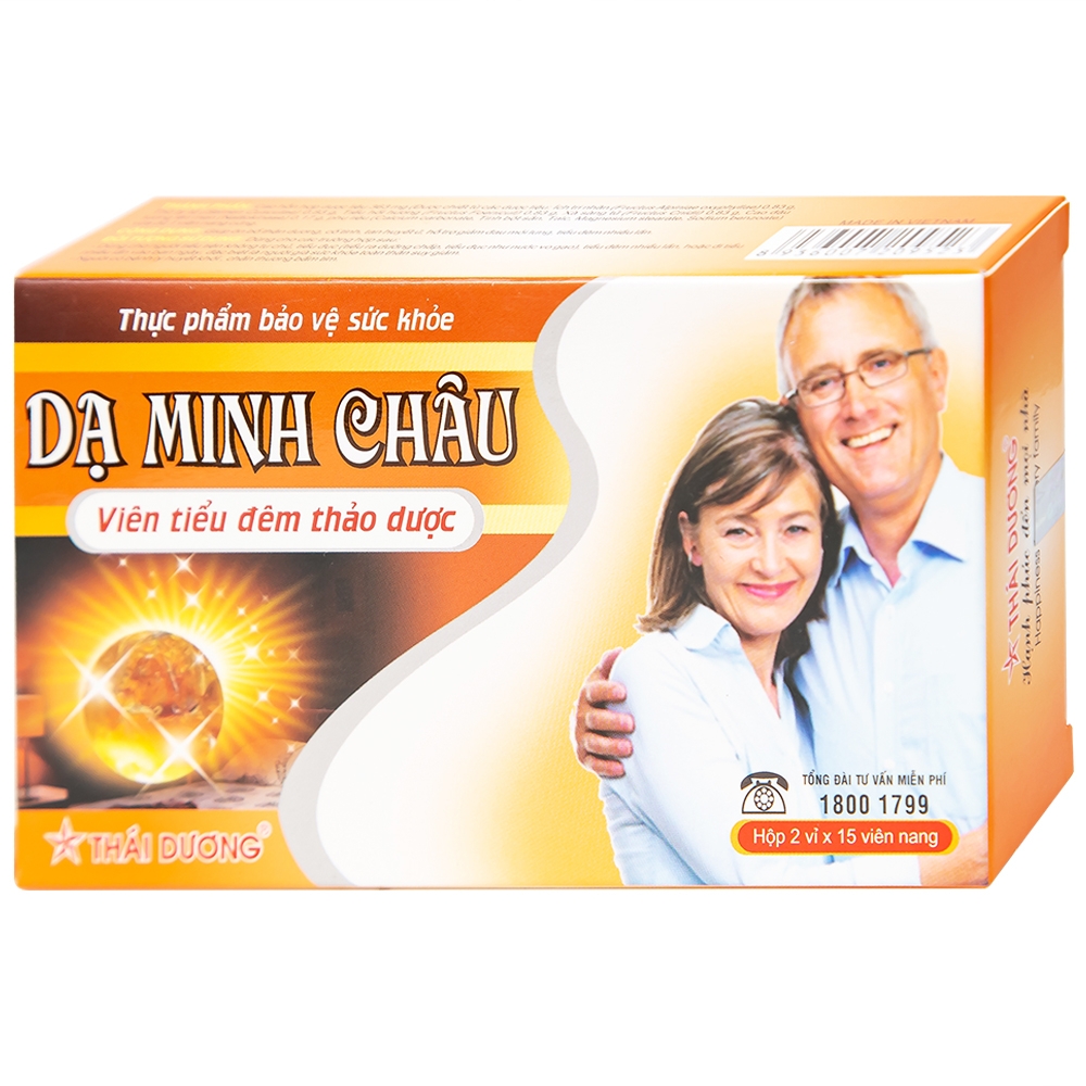 Hình ảnh Viên thảo dược Dạ Minh Châu giúp ôn bổ thận dương, cố tinh (2 vỉ x 15 viên)