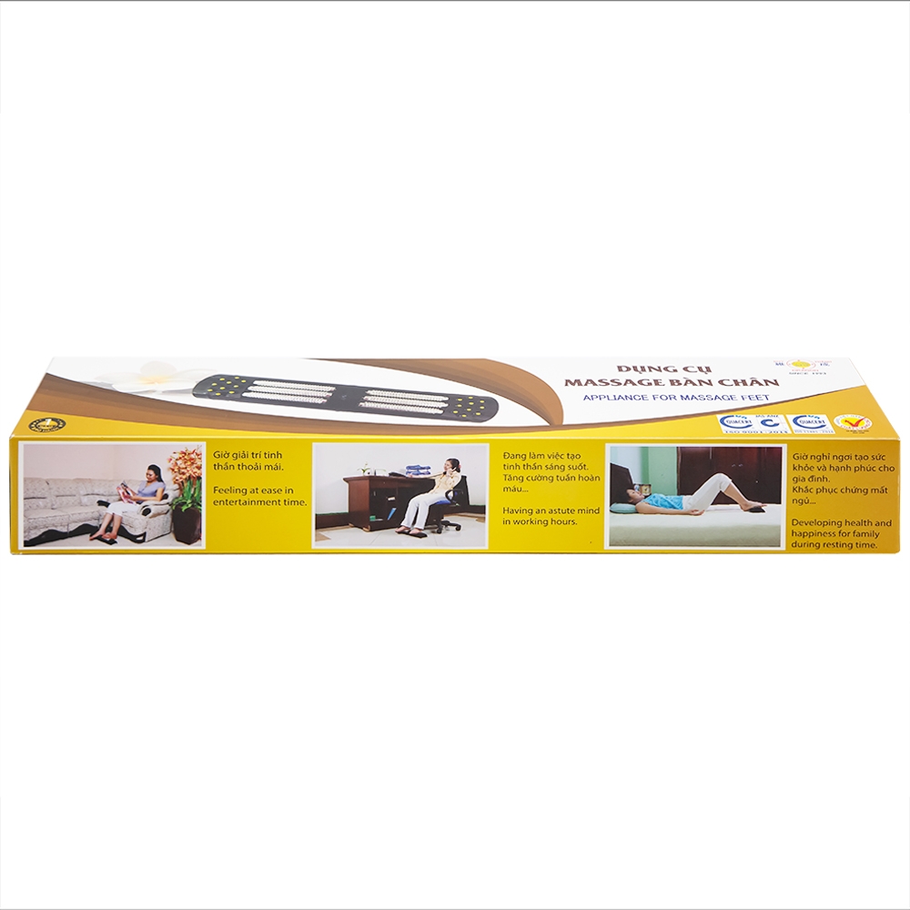 Hình ảnh Dụng cụ massage bàn chân Duy Thành ngăn ngừa bệnh tật, phong thấp, thấp khớp (1 cái x 620gr)