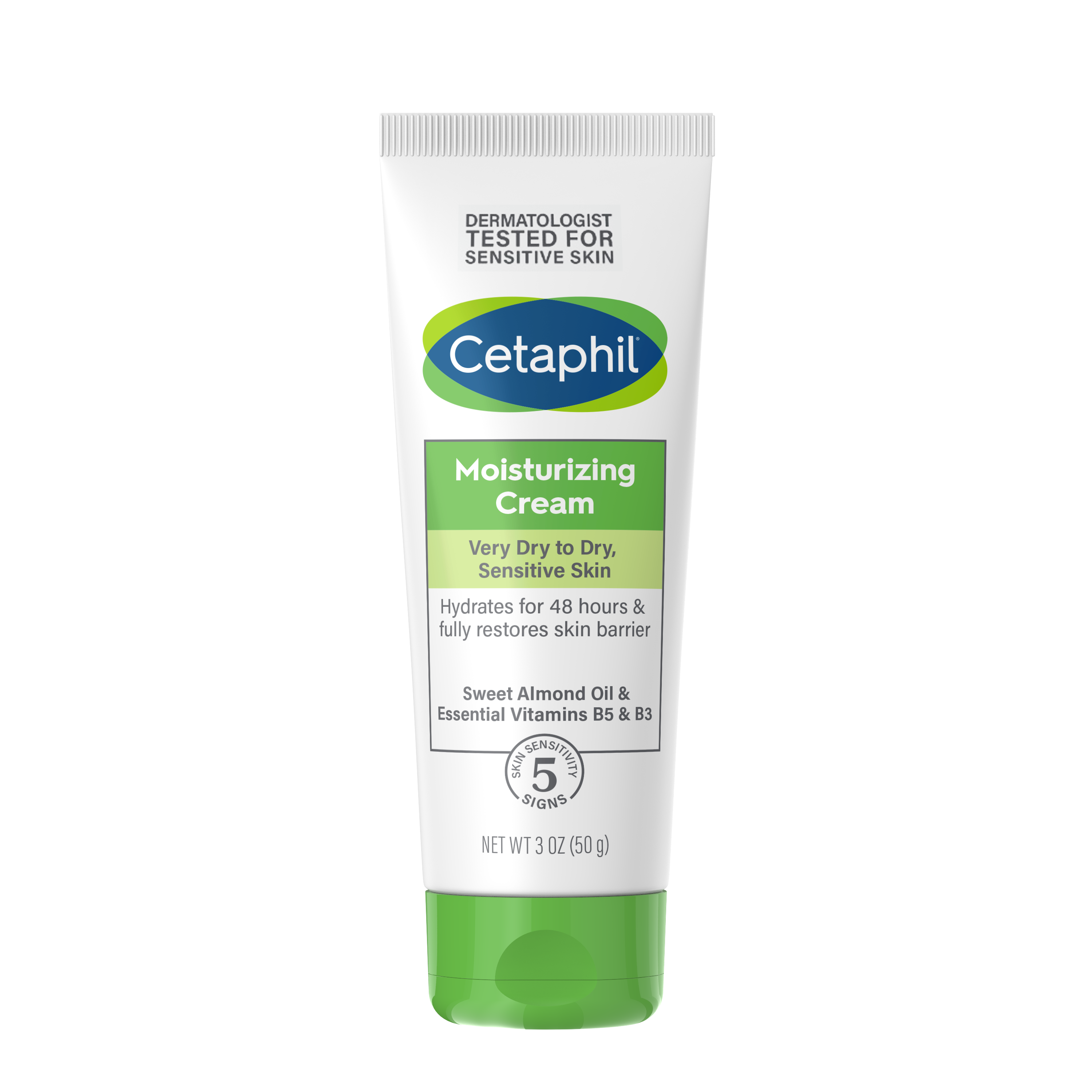 Hình ảnh Kem dưỡng ẩm Cetaphil Moisturizing Cream hỗ trợ làm mềm và ẩm da (50g)