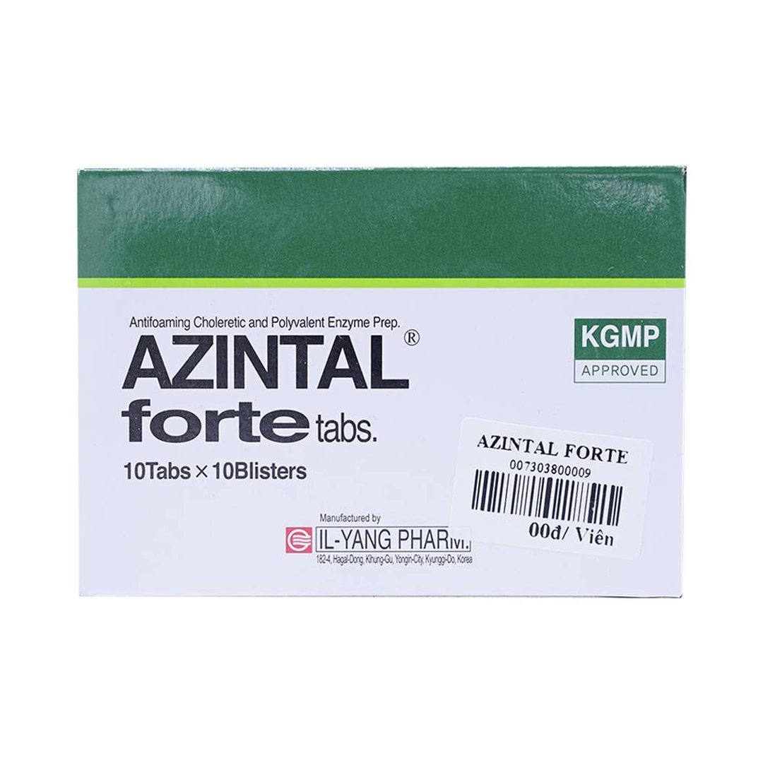 Azintal Forte là thuốc gì? Công dụng, liều dùng và lưu ý
