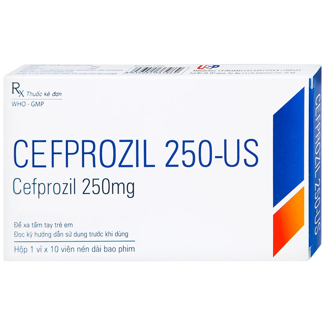 CEFPROZIL 250-US giá bao nhiêu? Lưu ý và cách dùng