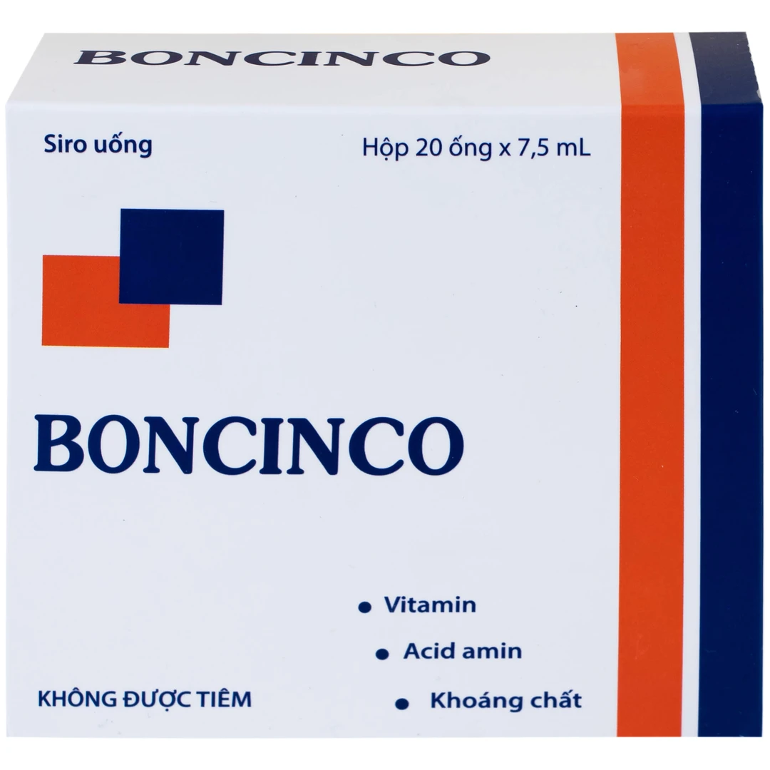 Thuốc Boncinco Hà Nam bổ sung các vitamin và acid amin