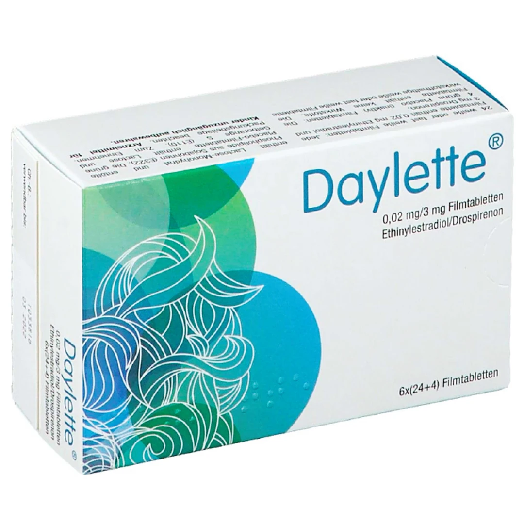 Thuốc Daylette Gedeon Richter PLC chỉ định để tránh thai (1 vỉ x 28 ...