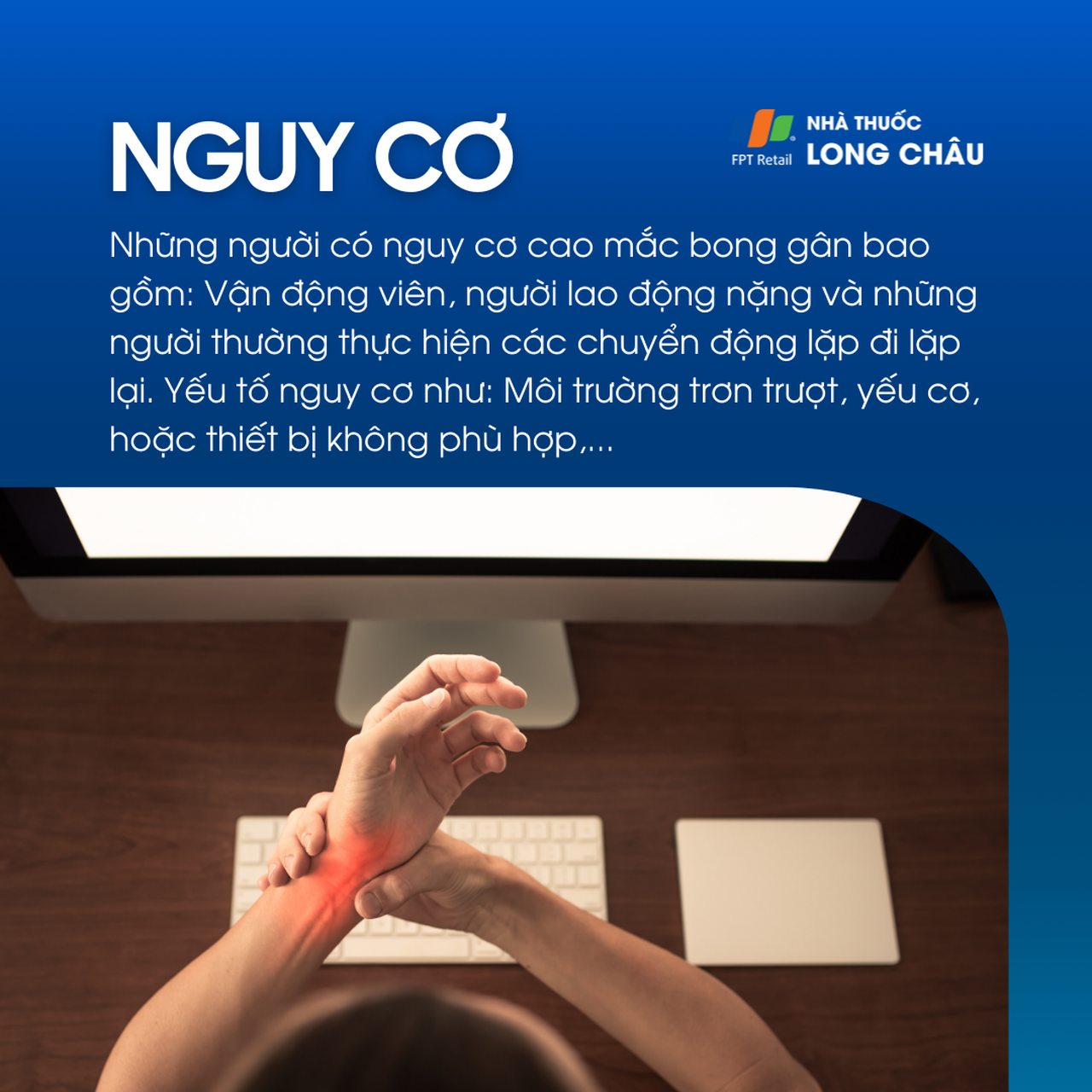 Vận động viên, người lao động nặng, môi trường trơn trượt, cơ yếu, thiết bị không phù hợp