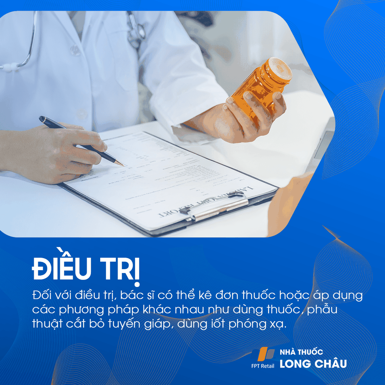 Điều trị có thể bao gồm thuốc, phẫu thuật cắt tuyến giáp, hoặc dùng iốt phóng xạ