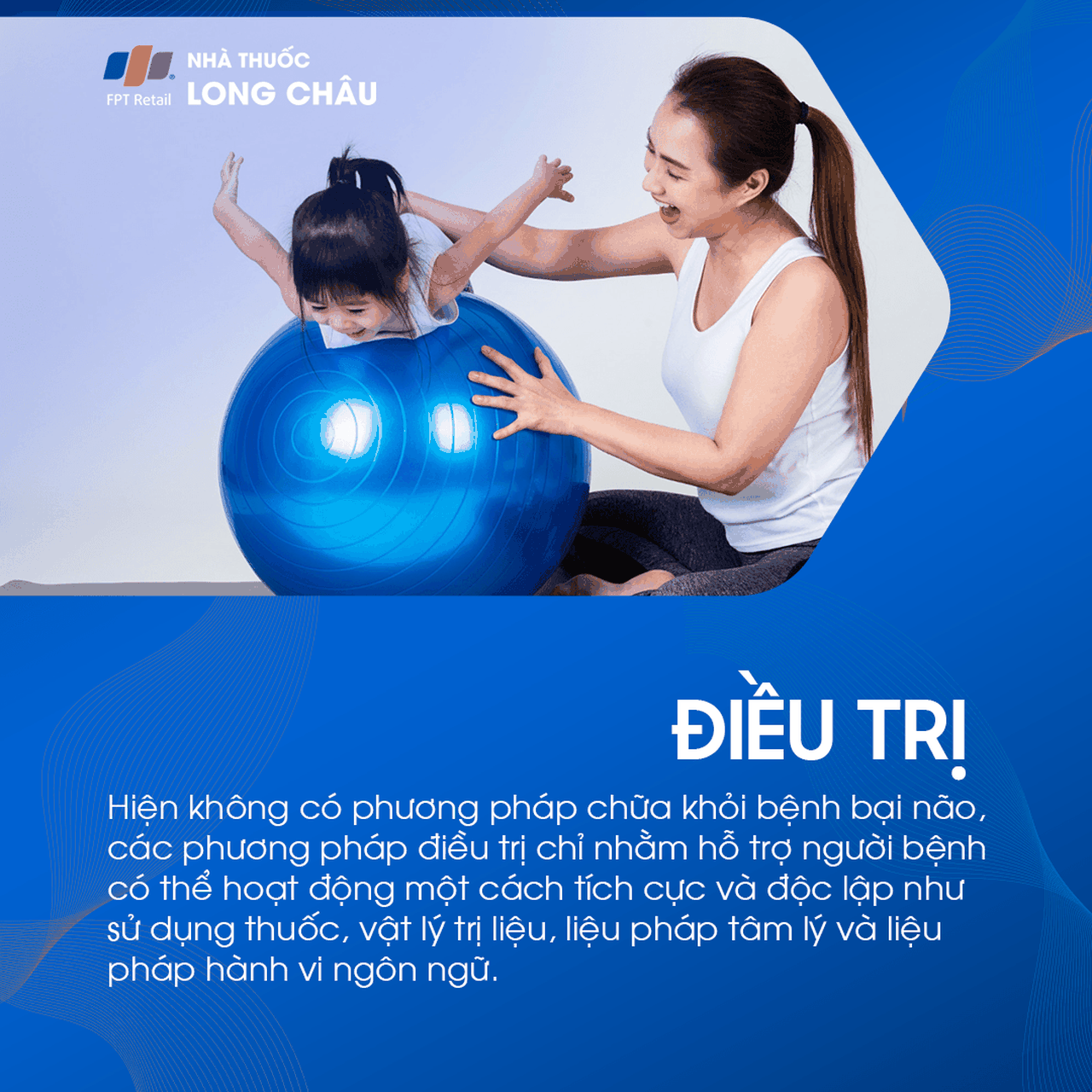 Điều trị bại não gồm dùng thuốc, vật lý trị liệu, liệu pháp tâm lý và hành vi ngôn ngữ để hỗ trợ vận động