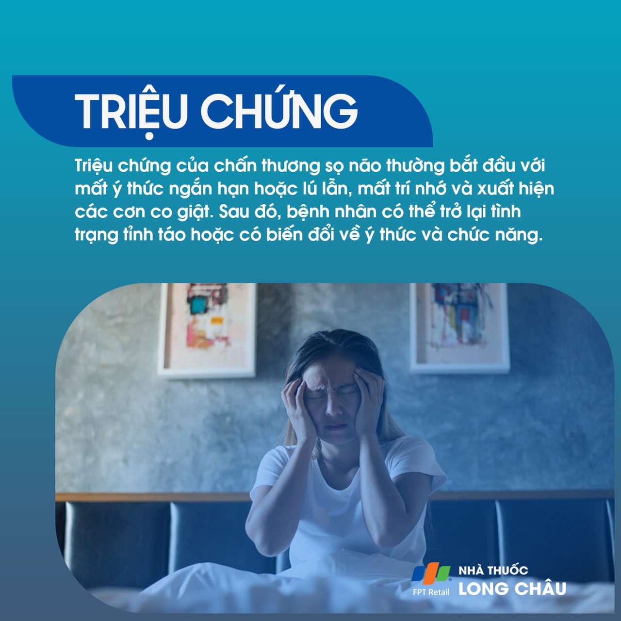 Mất ý thức, lú lẫn, mất trí nhớ, co giật là những dấu hiệu cảnh báo chấn thương sọ não