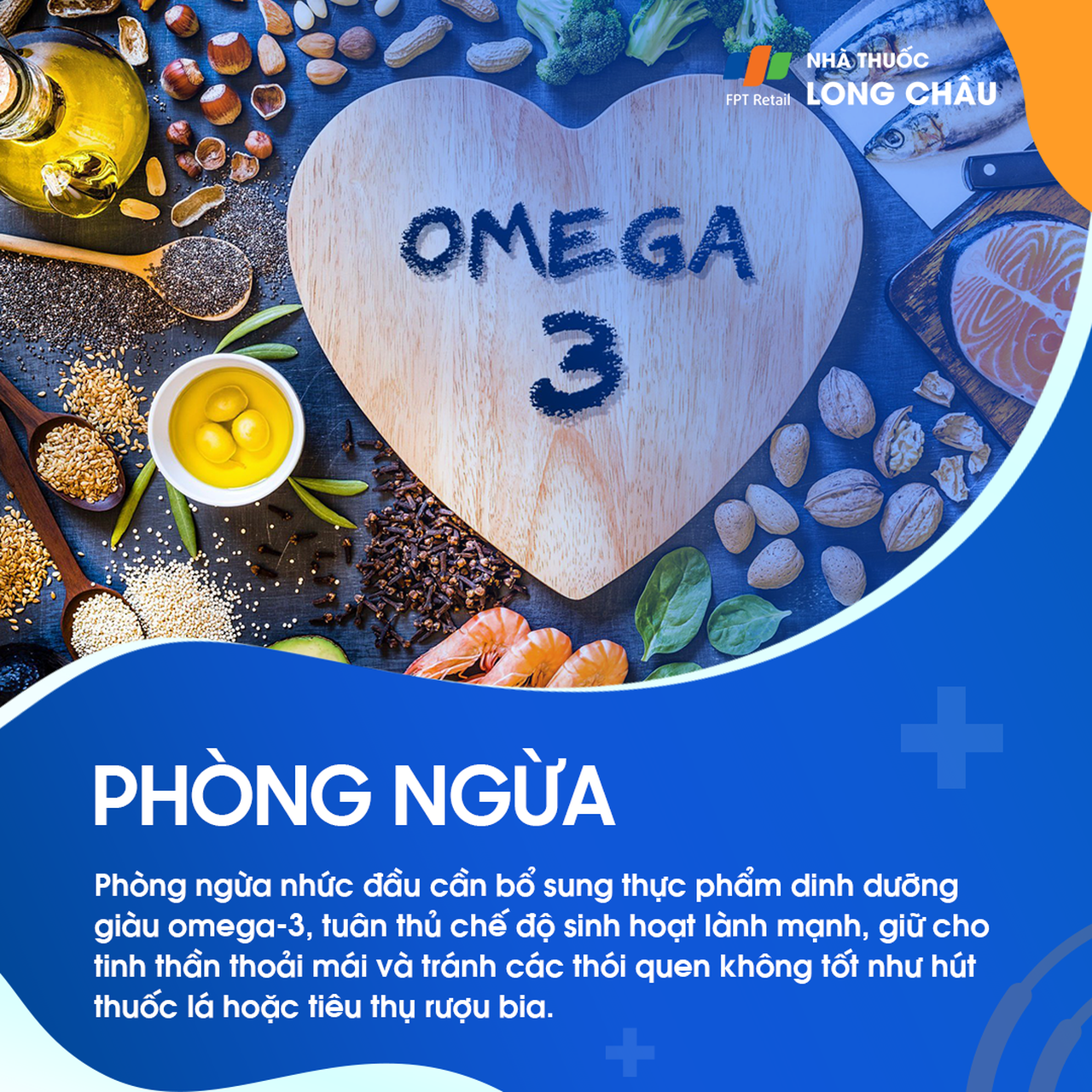 Phòng ngừa nhức đầu bằng cách duy trì lối sống lành mạnh, ngủ đủ giấc và giảm stress