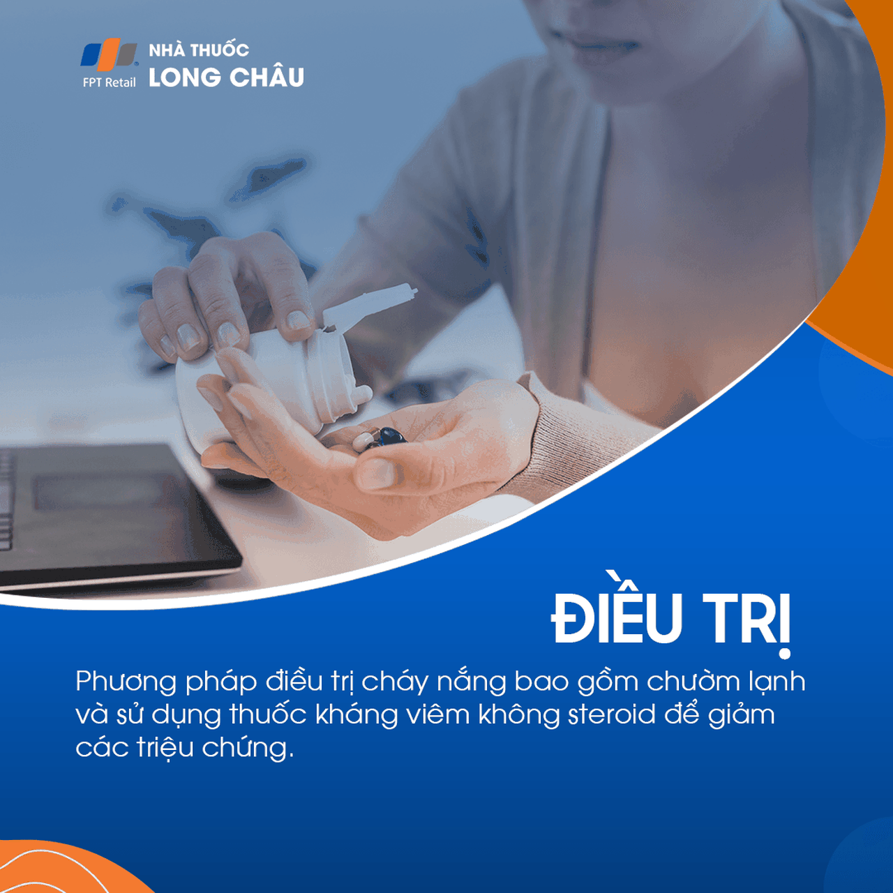 Phương pháp điều trị cháy nắng bao gồm sử dụng kem dưỡng ẩm và lô hội để làm dịu da