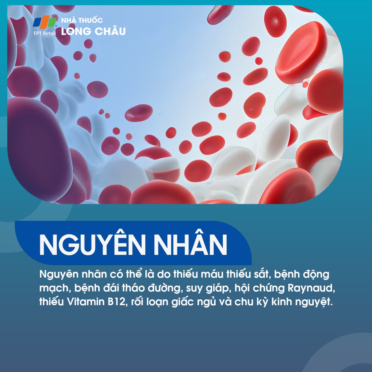 Nguyên nhân dẫn đến chân tay lạnh, bao gồm rối loạn tuần hoàn, thiếu máu và các vấn đề về nội tiết