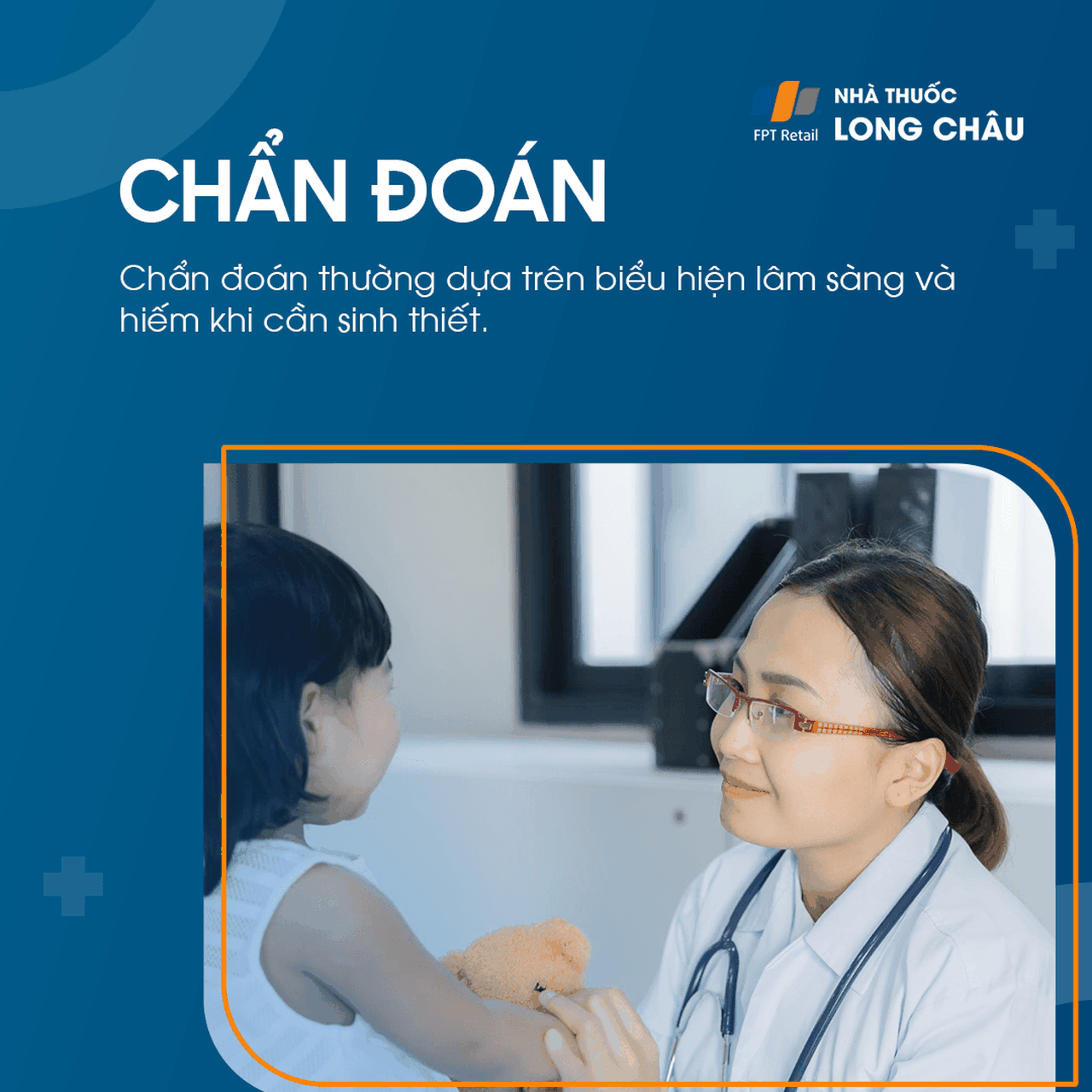 Chẩn đoán bằng biểu hiện lâm sàng hoặc sinh thiết