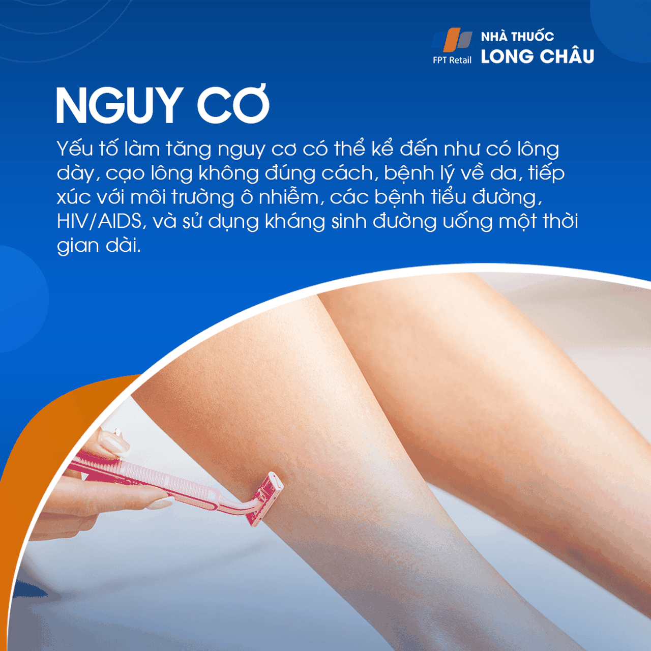 Đối tượng có nguy cơ cao mắc viêm nang lông: Người cạo lông thường xuyên, người có da dầu