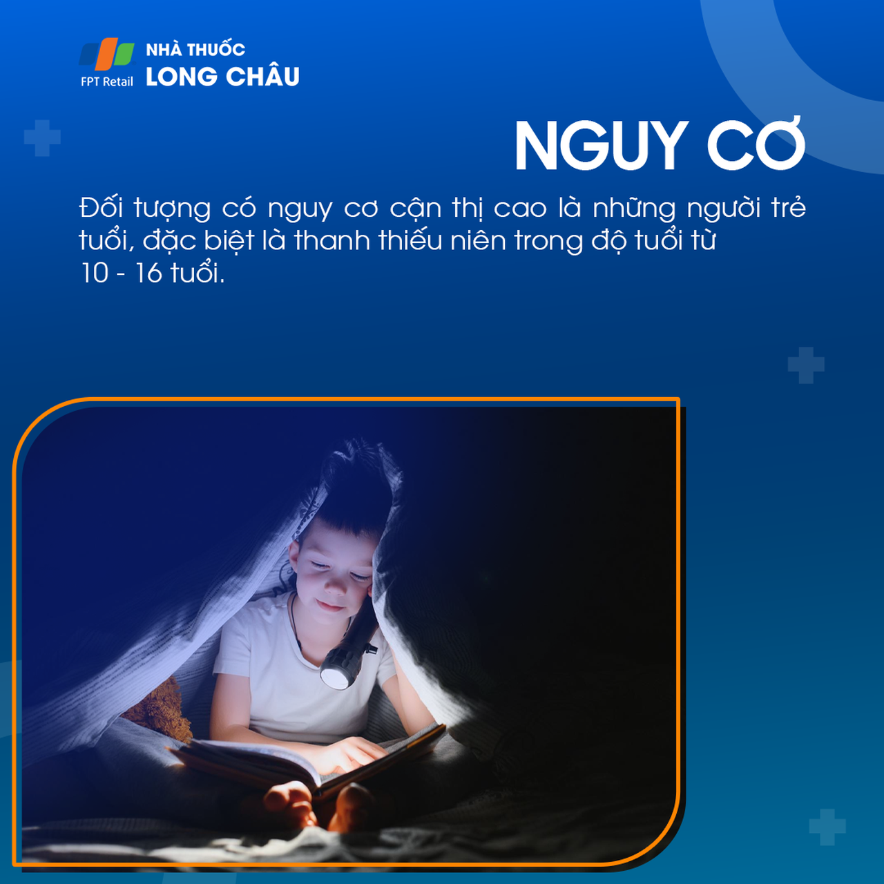 Nguy cơ cận thị cao nhất ở trẻ và thanh thiếu niên từ 10–16 tuổi