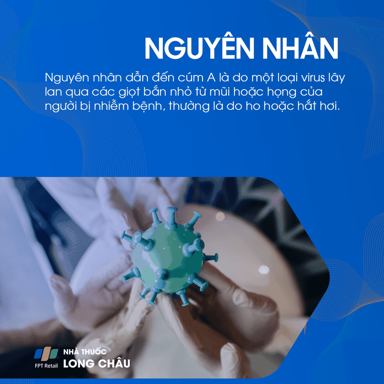 virus cúm A lan truyền qua giọt bắn từ ho và hắt hơi