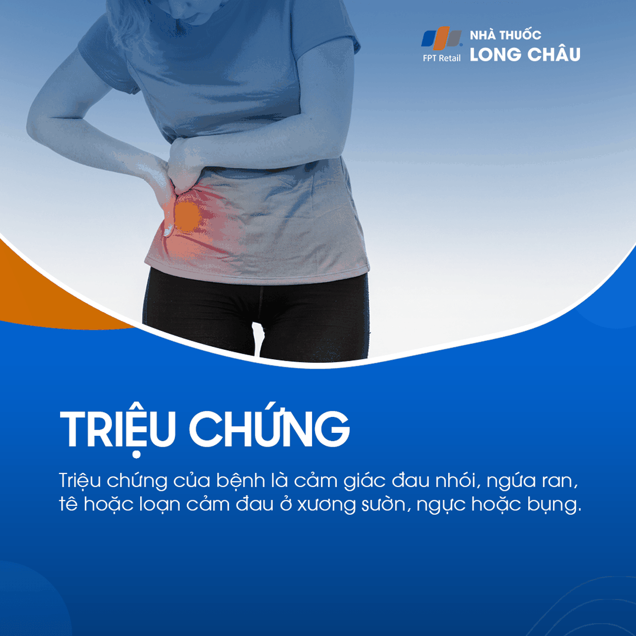 Cơn đau nhói dọc theo dây thần kinh liên sườn