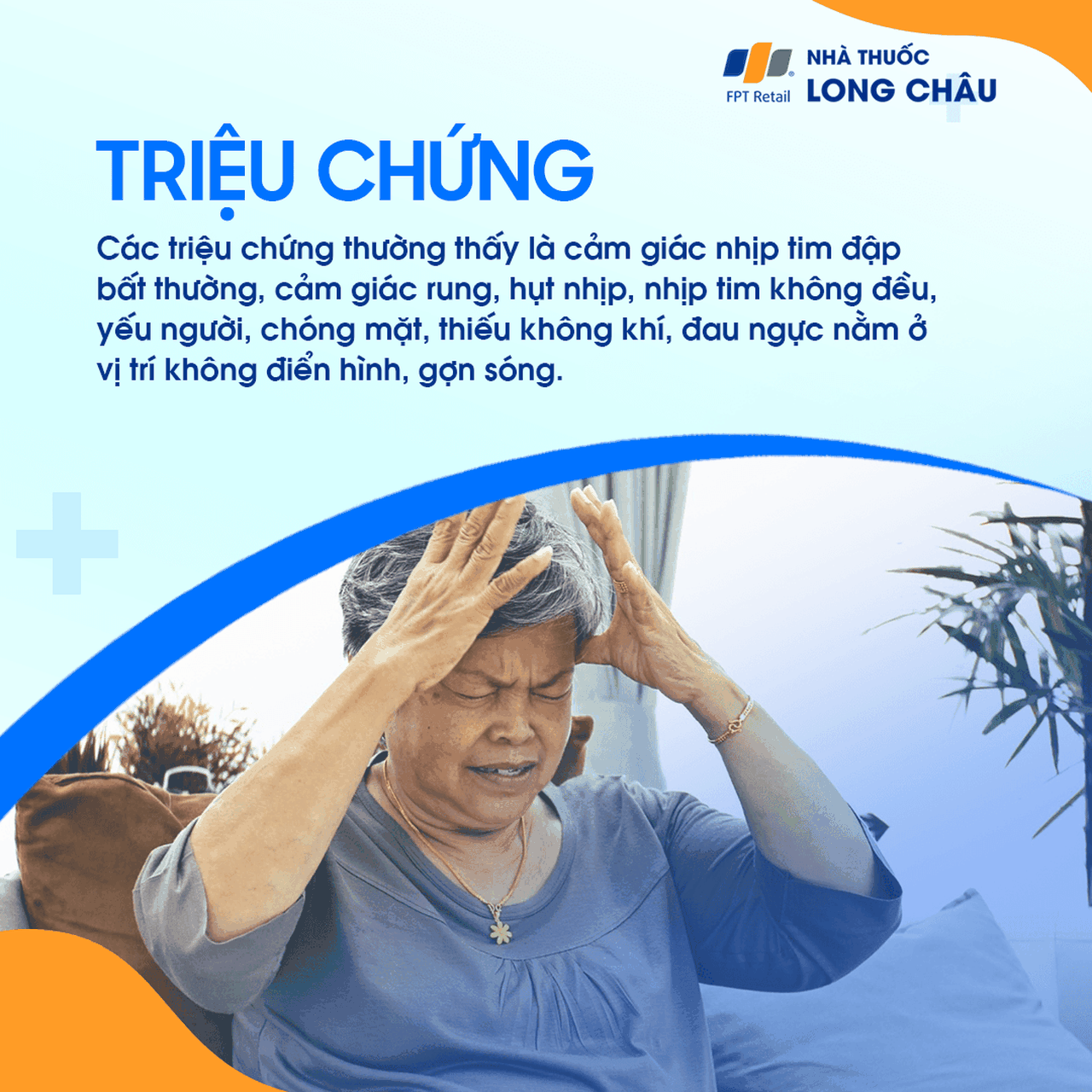 Các triệu chứng của ngoại tâm thu thất bao gồm đánh trống ngực, khó thở và choáng váng