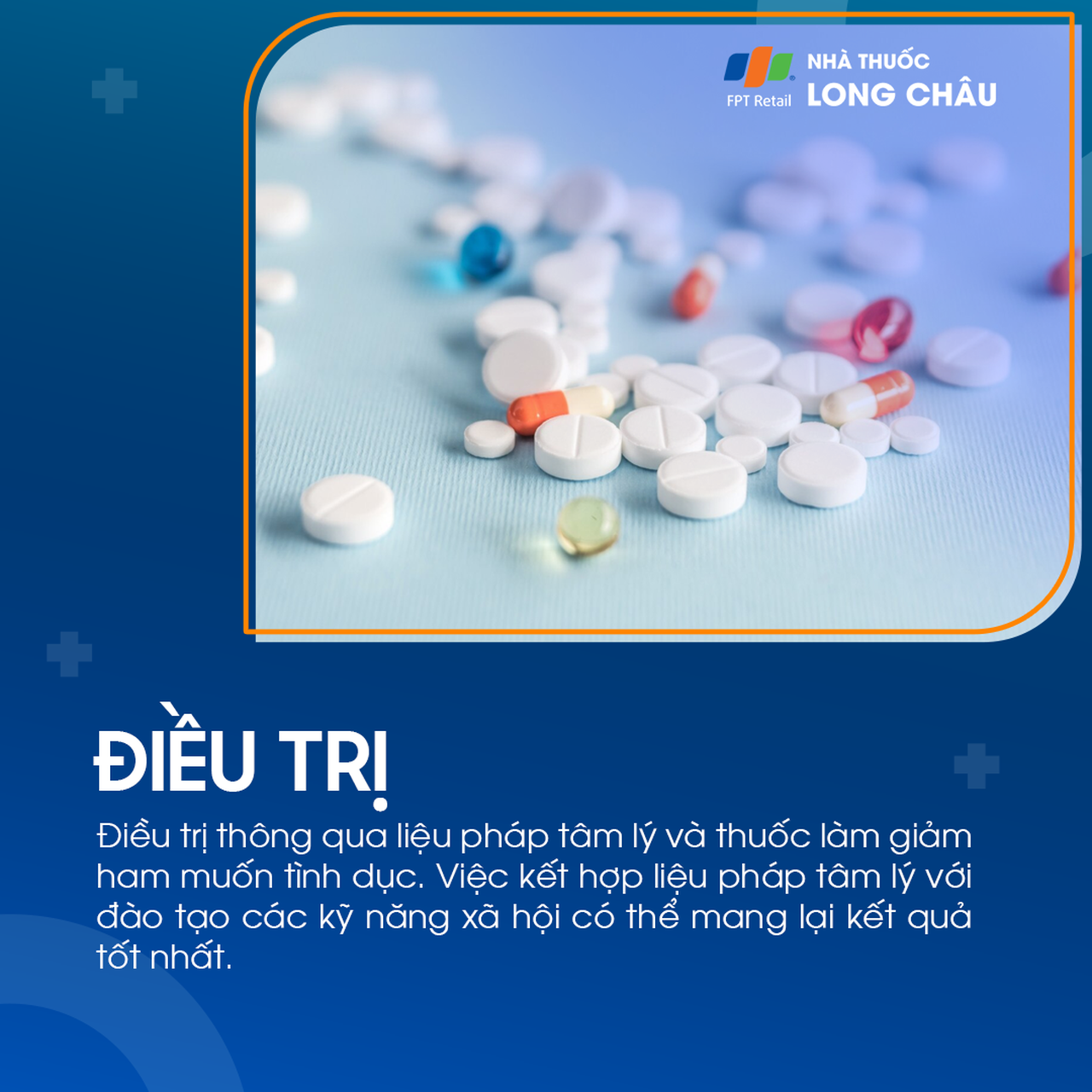 Điều trị ấu dâm bằng liệu pháp tâm lý và thuốc giảm ham muốn tình dục kết hợp huấn luyện kỹ năng xã hội.