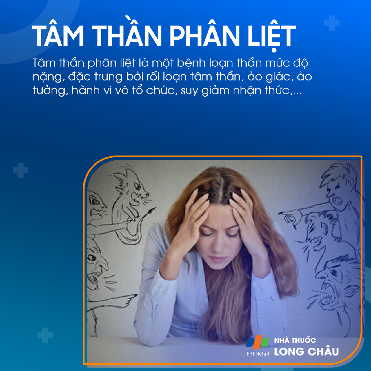 Tâm thần phân liệt: Rối loạn nhận thức nghiêm trọng