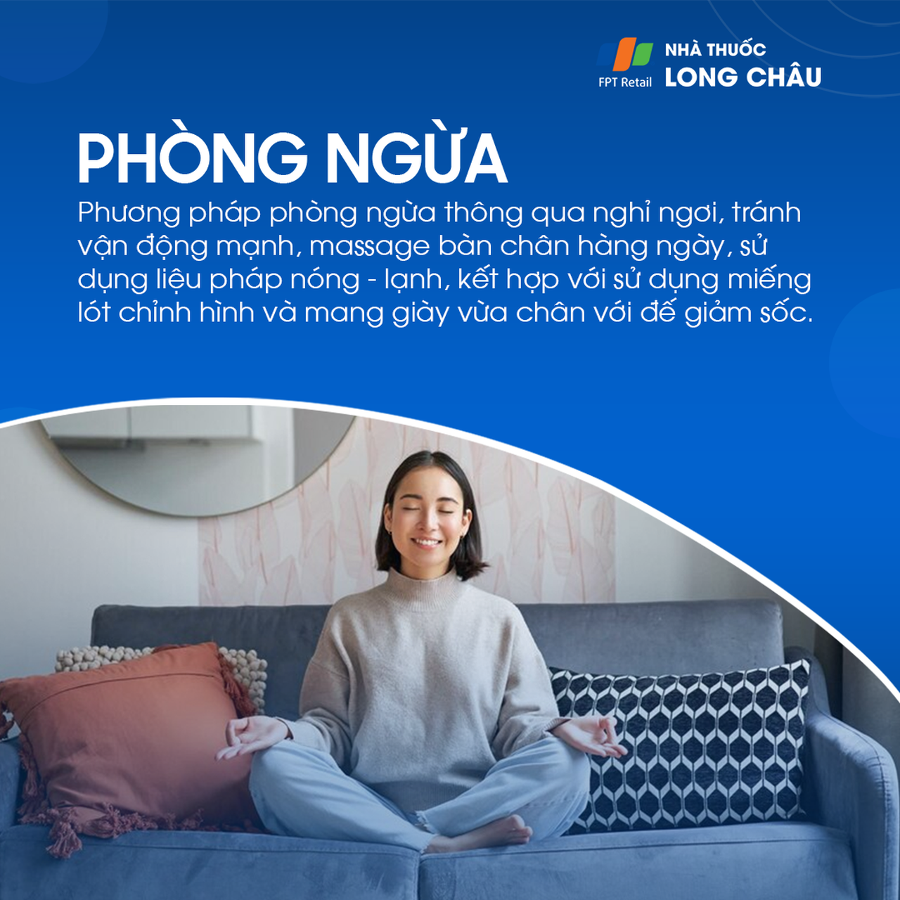 Phòng ngừa đau chân: Nghỉ ngơi hợp lý, massage chân mỗi ngày, mang giày phù hợp giúp phòng ngừa đau chân hiệu quả