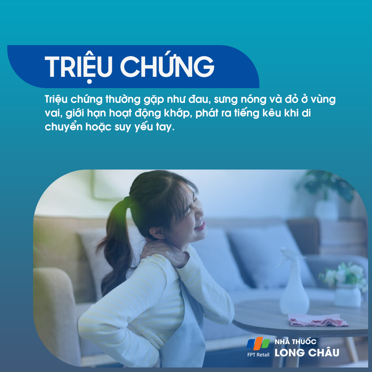 Bệnh viêm bao hoạt dịch khớp vai gây đau nhức