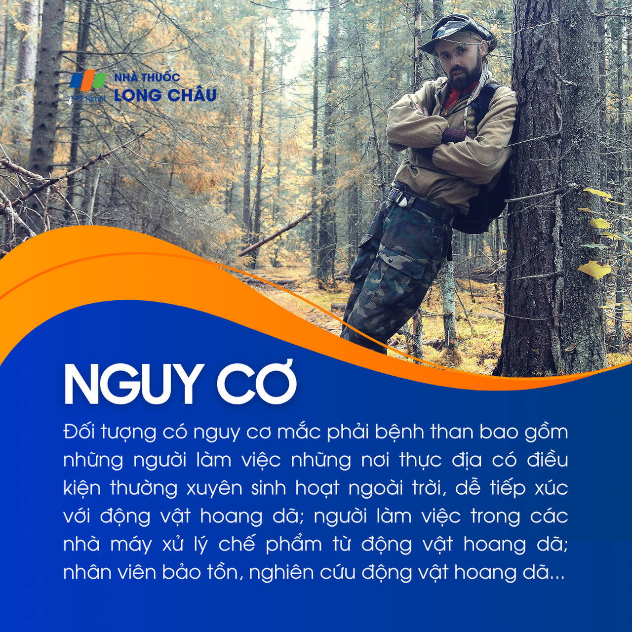 Nguy cơ mắc bệnh cao ở những người thường xuyên sinh hoạt ngoài trời, làm việc tại vùng thực địa, tiếp xúc với động vật hoang dã