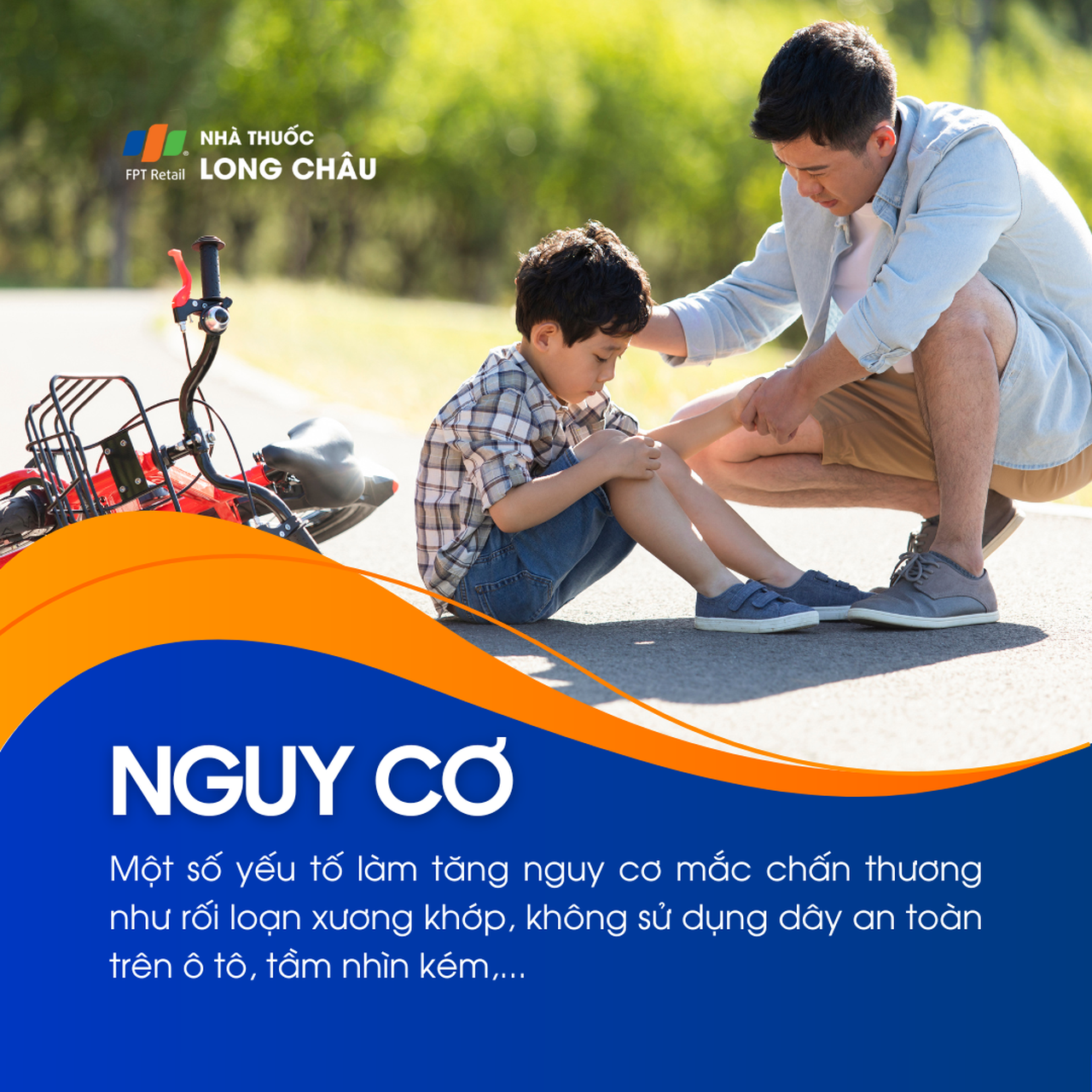 Nguy cơ chấn thương tăng ở người rối loạn xương khớp, không thắt dây an toàn, thị lực kém