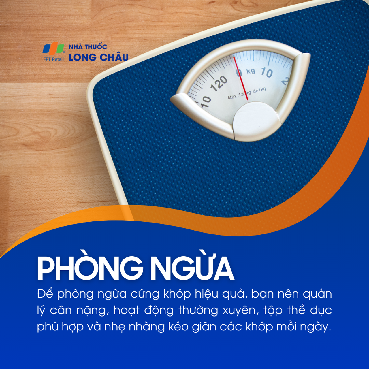 Để phòng cứng khớp, hãy kiểm soát cân nặng và vận động mỗi ngày