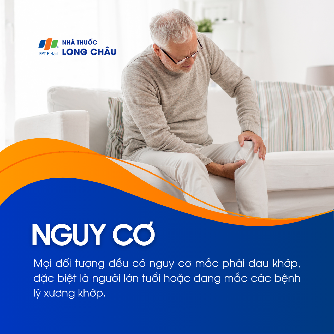 Nguy cơ đau khớp tăng cao ở người lớn tuổi hoặc đang mắc các bệnh lý xương khớp mạn tính