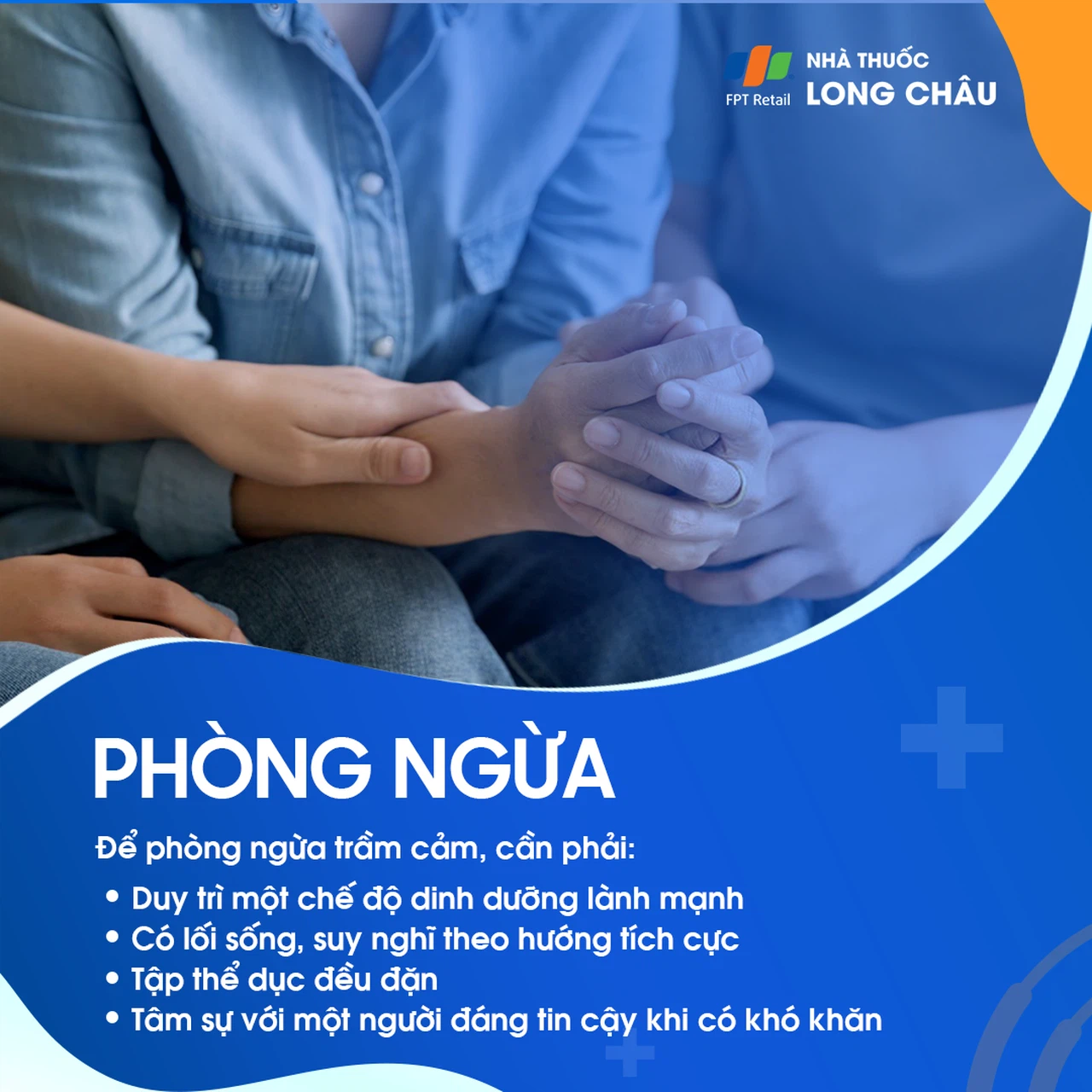 Biện pháp phòng ngừa trầm cảm, bao gồm lối sống lành mạnh