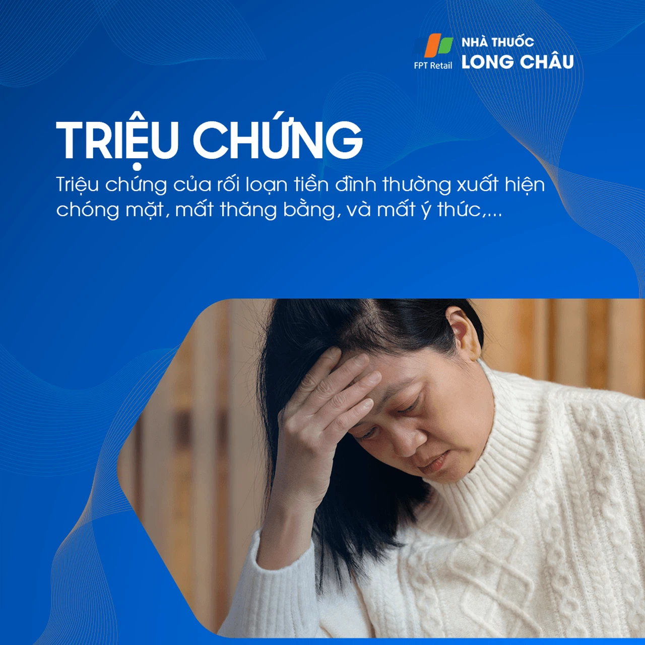 Chóng mặt và mất thăng bằng là triệu chứng phổ biến của rối loạn tiền đình