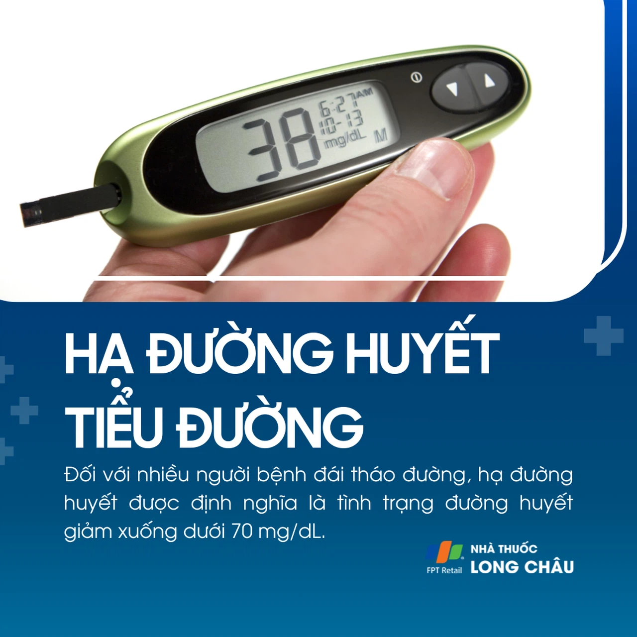 Hạ đường huyết tiểu đường 1