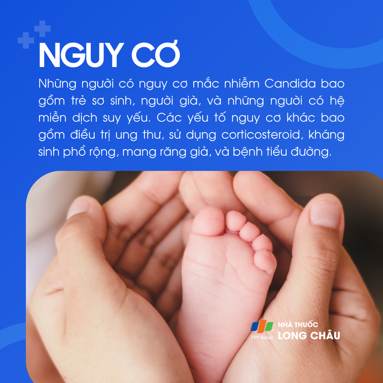 Người có nguy cơ cao bị Candida gồm trẻ sơ sinh, người già, người suy giảm miễn dịch, bệnh nhân ung thư, tiểu đường, dùng kháng sinh kéo dài