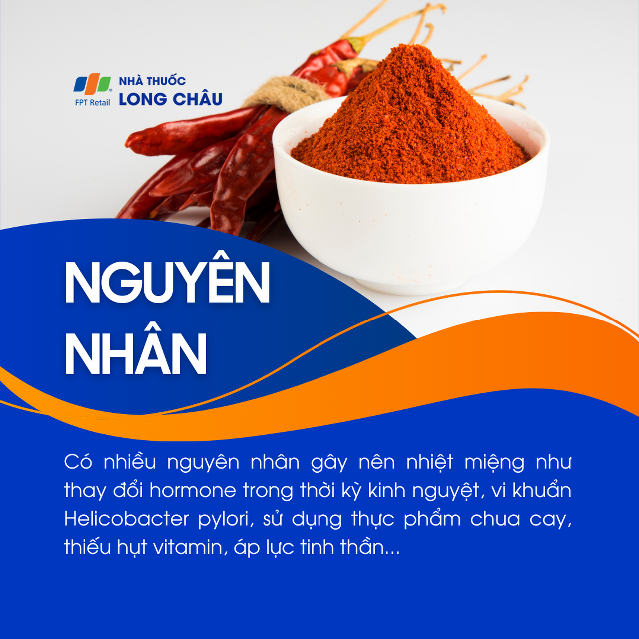 Có nhiều nguyên nhân dẫn đến nhiệt miệng