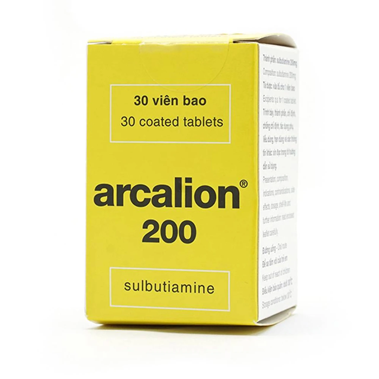 Arcalion 200mg hộp 30 viên điều trị chứng suy nhược
