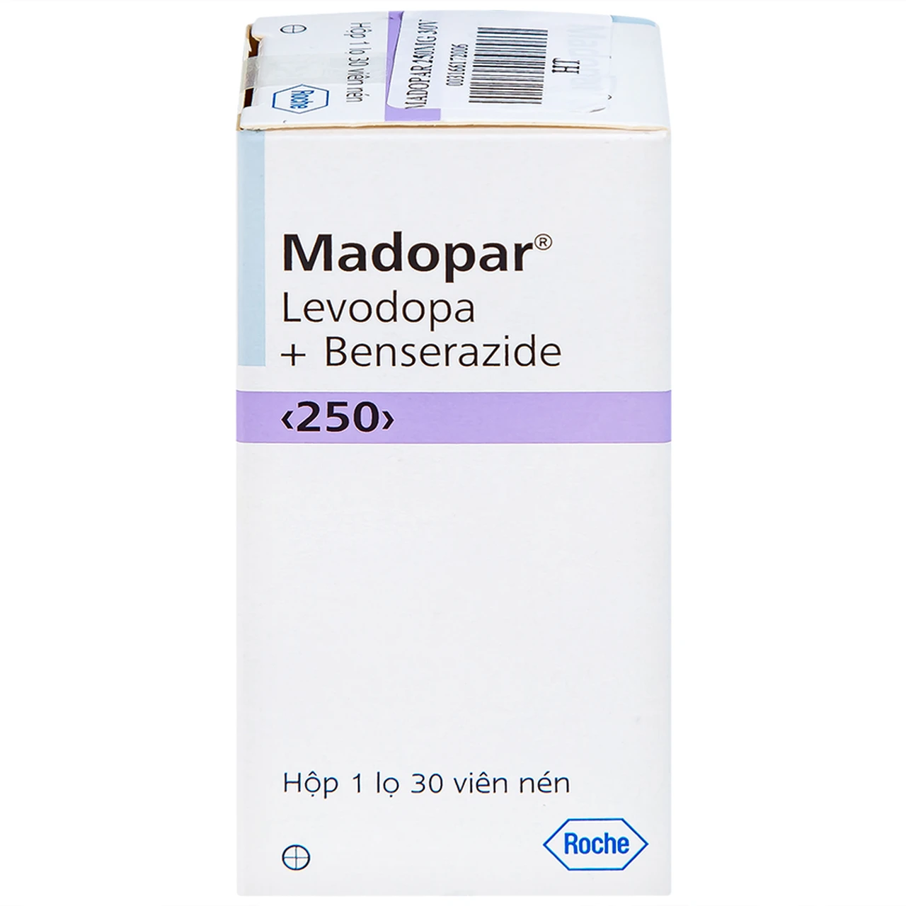 Madopar 250mg Roche điều trị bệnh Parkinson vô căn (30 viên)