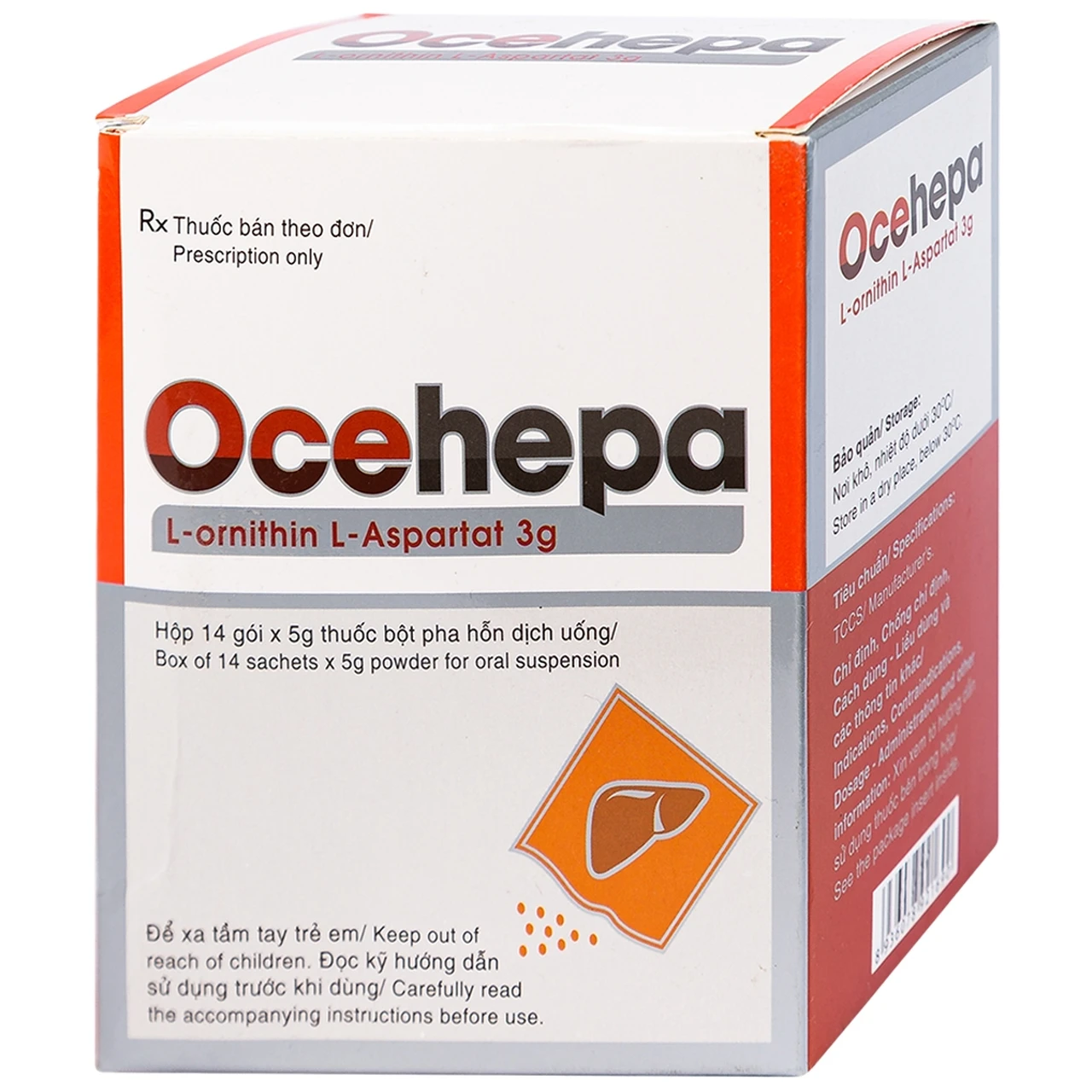Thuốc Ocehepa 3g Hóa Dược điều trị các rối loạn chức năng gan