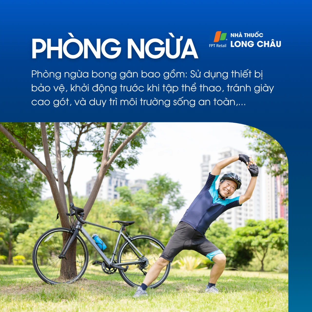 Khởi động kỹ, dùng đồ bảo hộ, tránh giày cao gót, môi trường an toàn