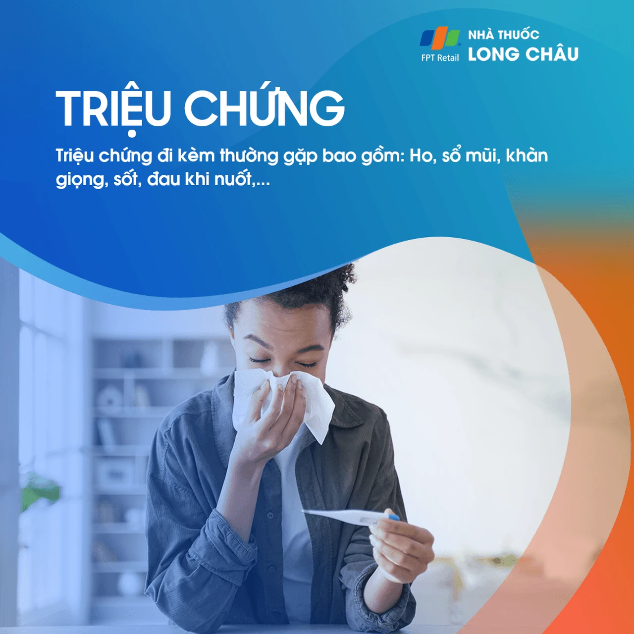 Triệu chứng đau họng thường đi kèm ho, sốt, khàn giọng, sổ mũi và đau khi nuốt