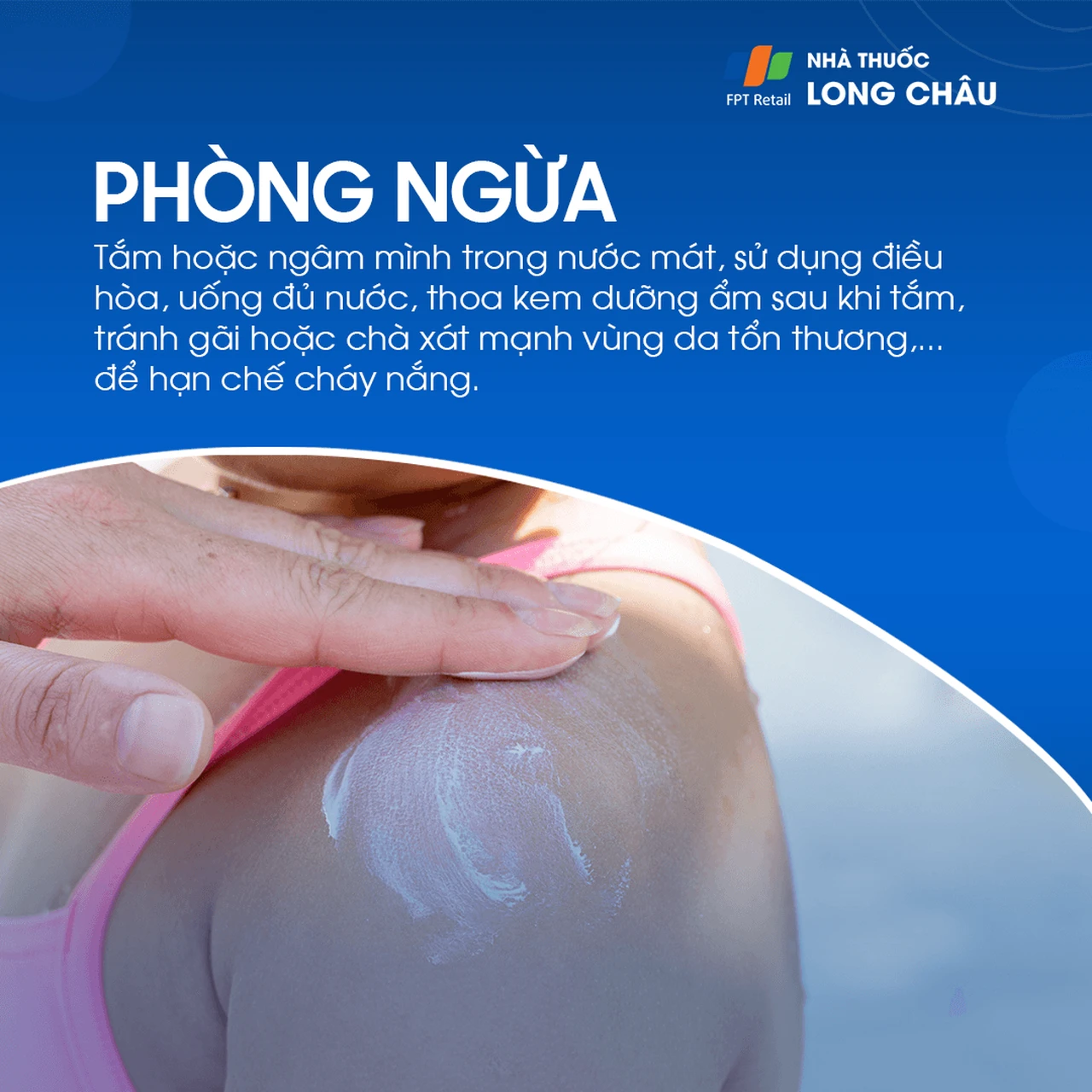 Phương pháp phòng ngừa cháy nắng hiệu quả bằng cách thoa kem chống nắng có SPF cao