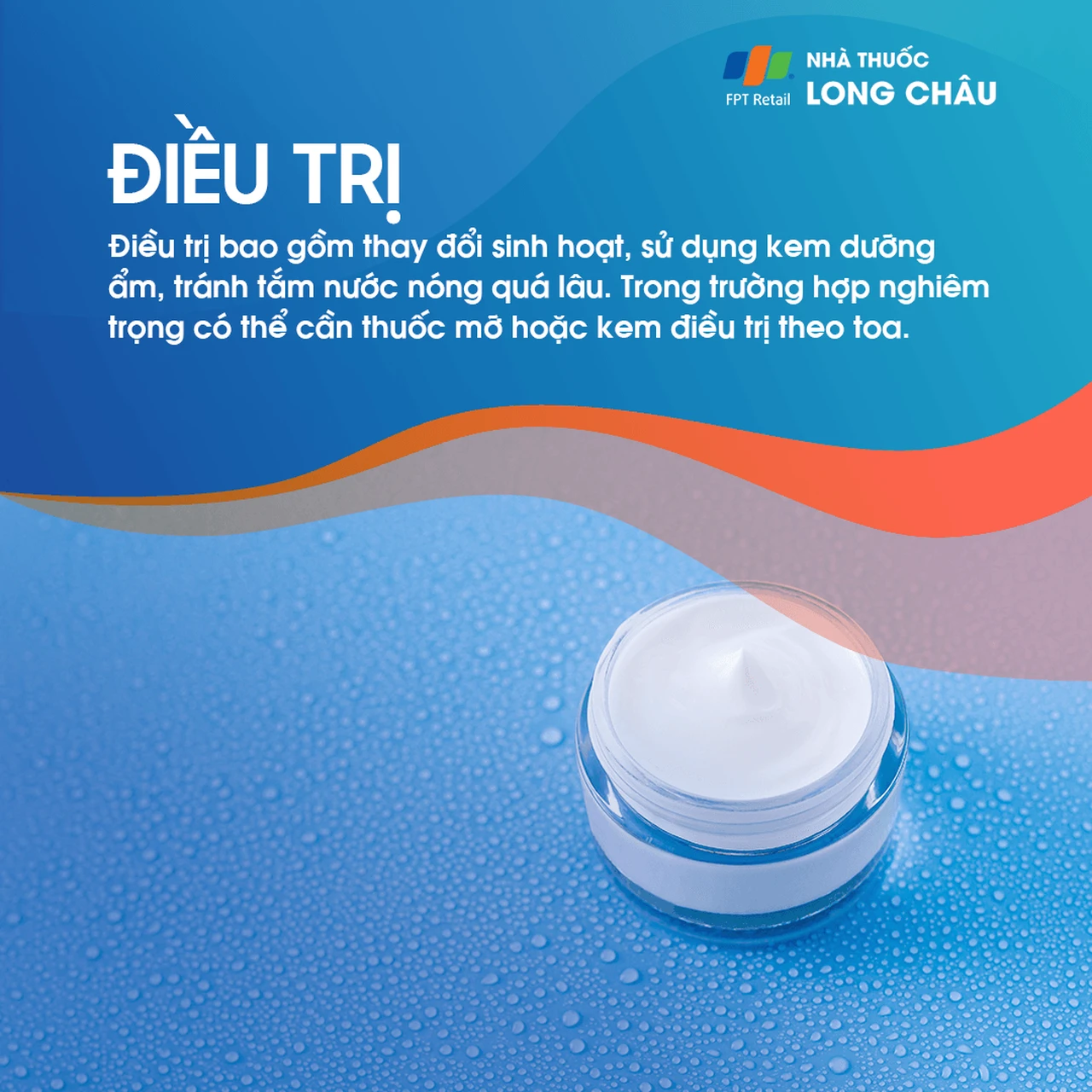 Dưỡng ẩm da, tránh tắm nước nóng lâu. Trường hợp nặng cần dùng thuốc bôi đặc trị