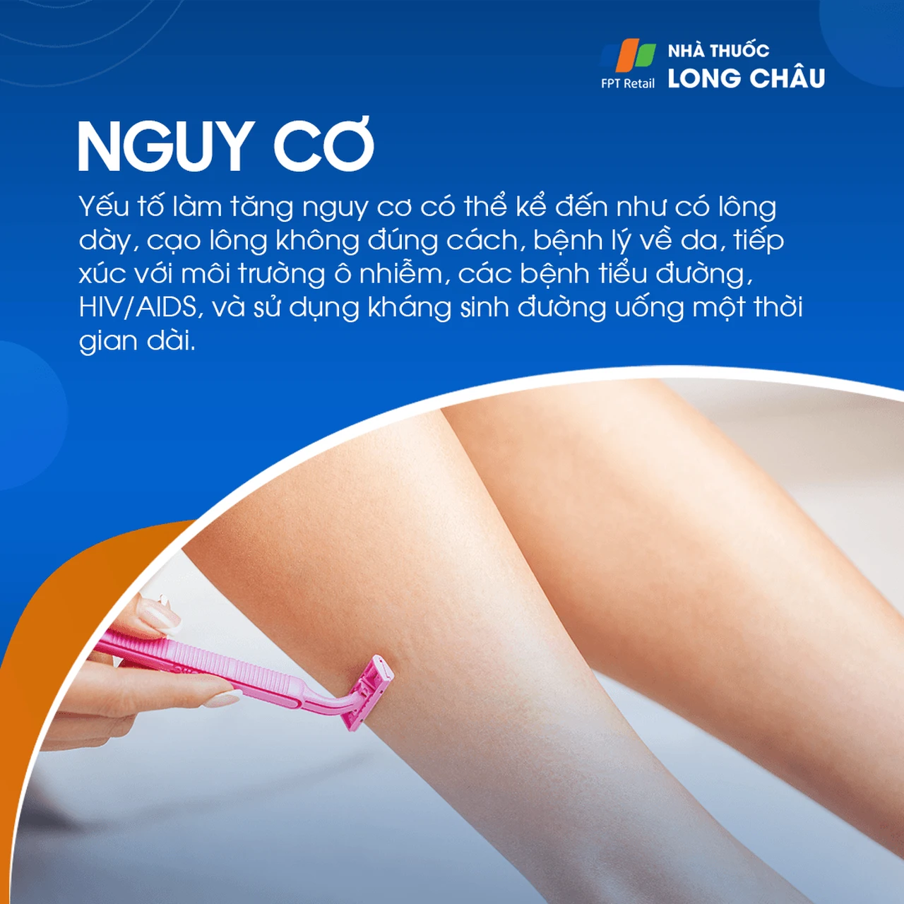 Đối tượng có nguy cơ cao mắc viêm nang lông: Người cạo lông thường xuyên, người có da dầu