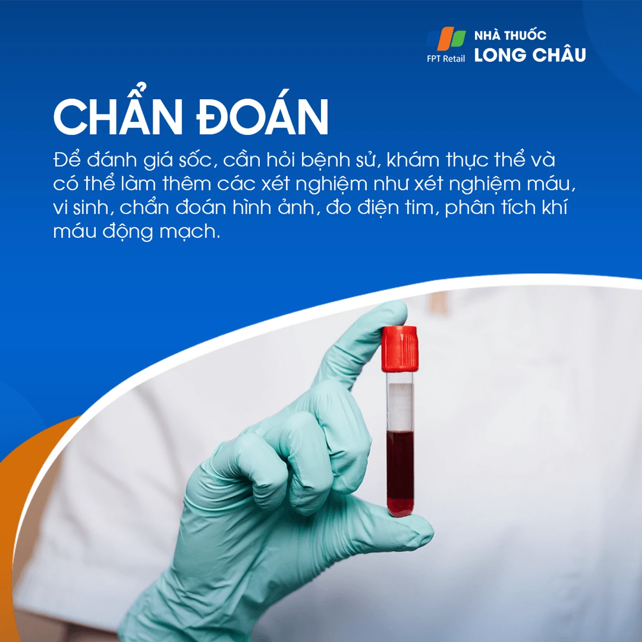 Phương pháp chẩn đoán sốc thông qua theo dõi các dấu hiệu sinh tồn và phân tích mẫu máu.