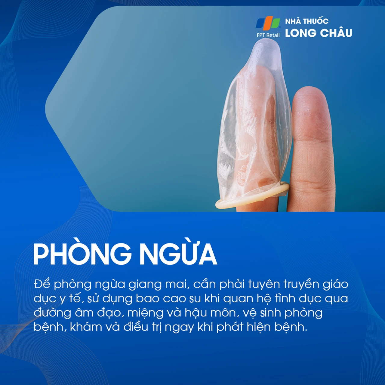 Phòng ngừa giang mai bằng bao cao su và giáo dục sức khỏe tình dục
