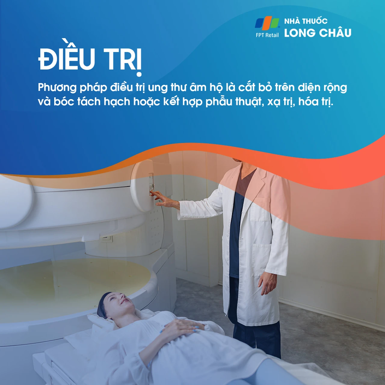 Điều trị ung thư âm hộ bằng phẫu thuật cắt bỏ khối u kết hợp xạ trị