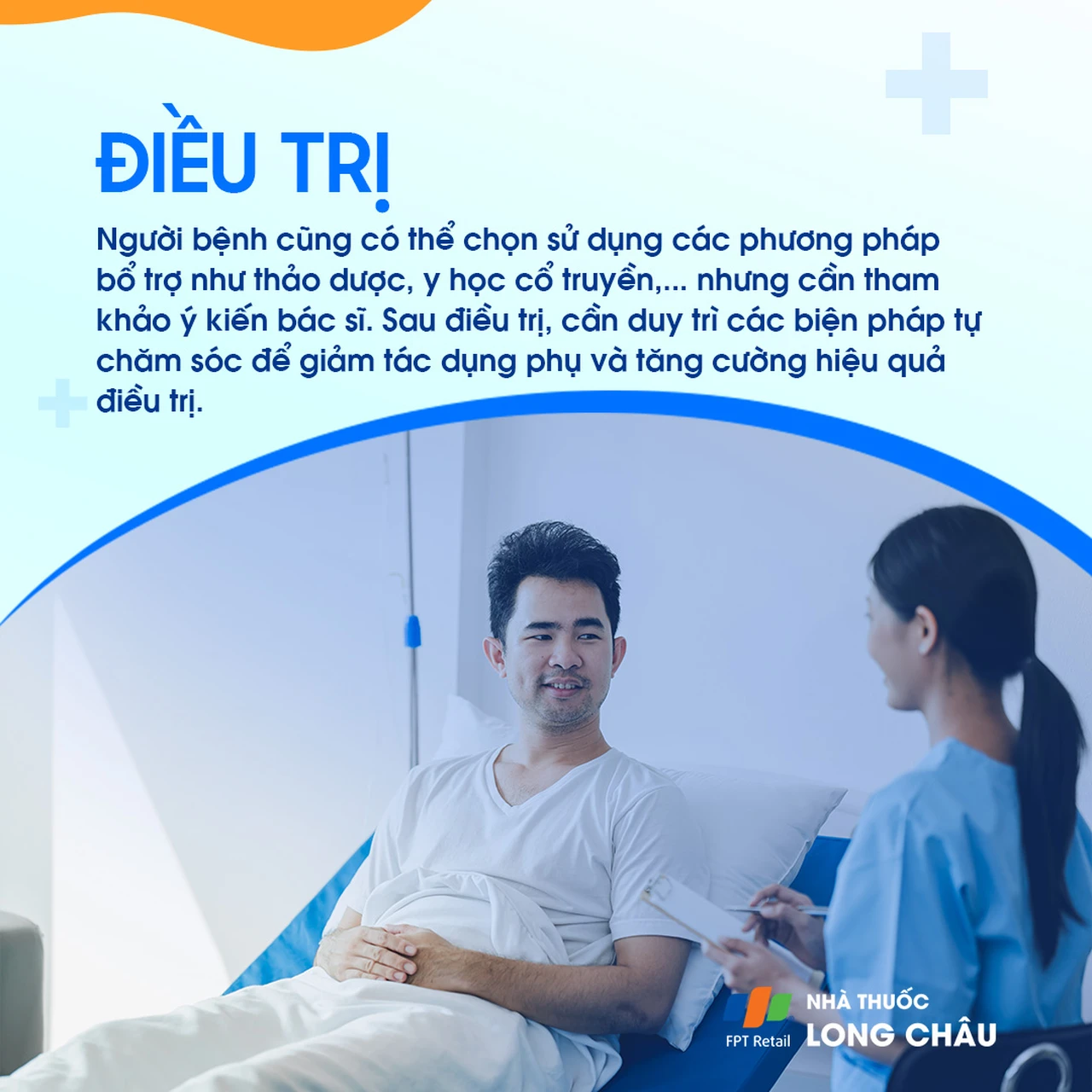 Dùng thảo dược hoặc y học cổ truyền hỗ trợ điều trị, cần tham khảo bác sĩ